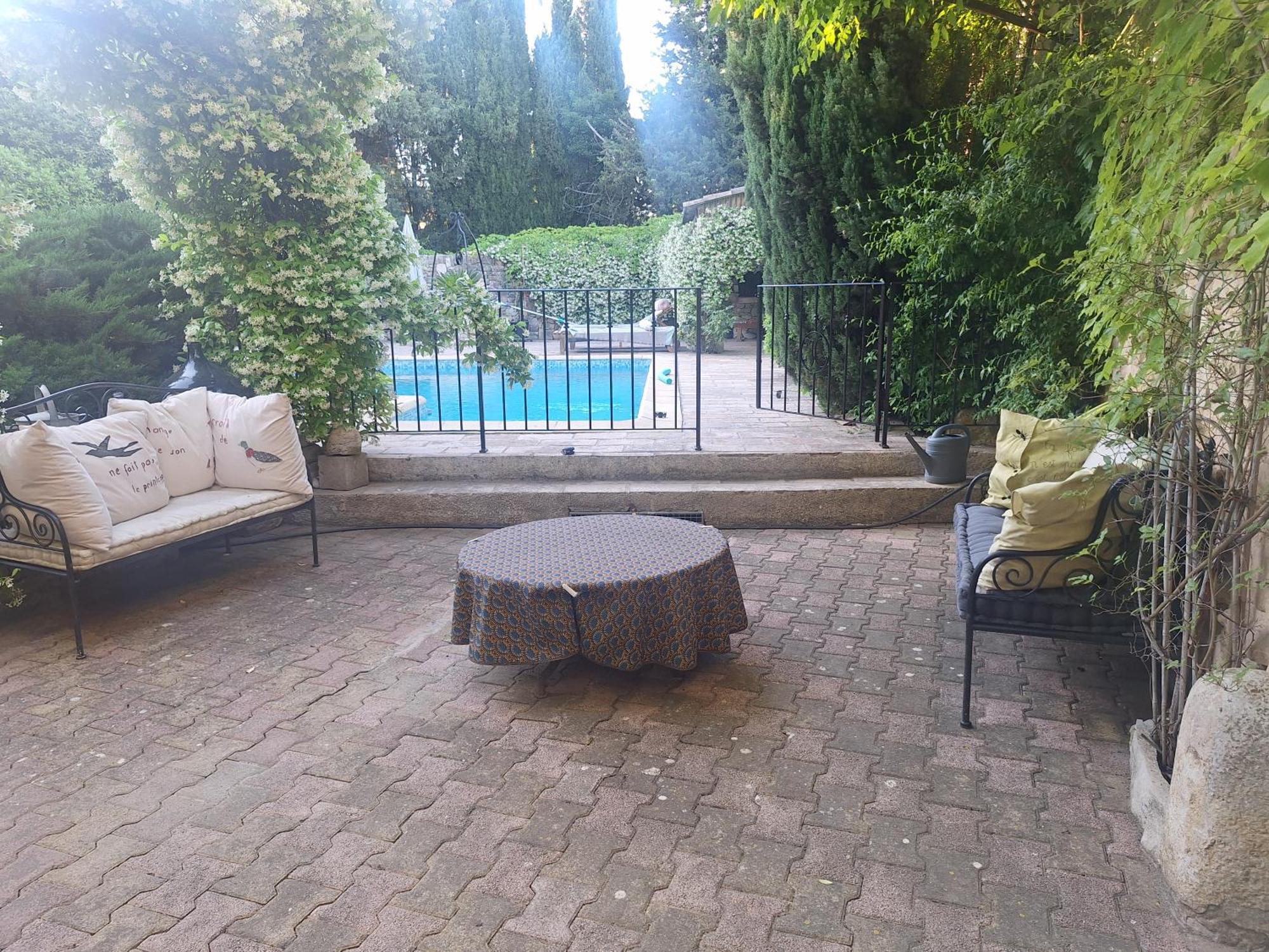 La Cartagene - Chambre Double Calvisson Zewnętrze zdjęcie